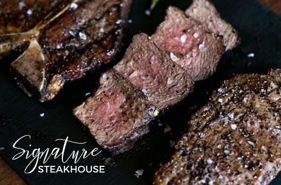 2 or 3 course steak dining - from £9.50pp