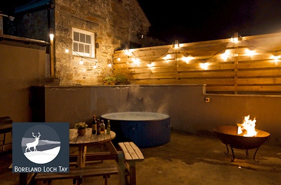 Perthshire self-catering group stay with hot tub