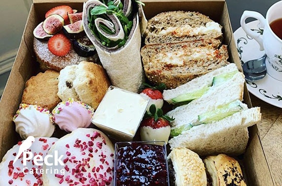 Afternoon tea for two or grazing board delivered