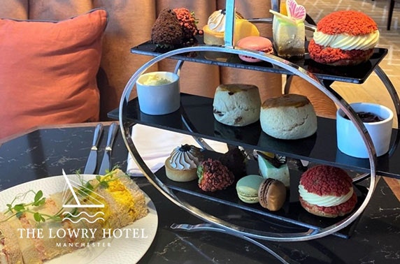 Afternoon tea at 5* The Lowry Hotel