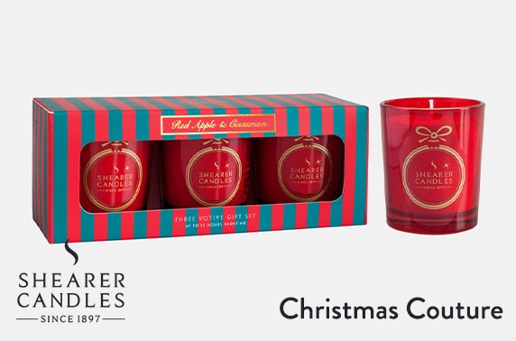 Shearer Candles Christmas collection