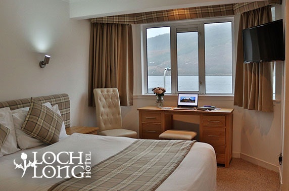 Loch Long Hotel DBB, near Loch Lomond - from £59