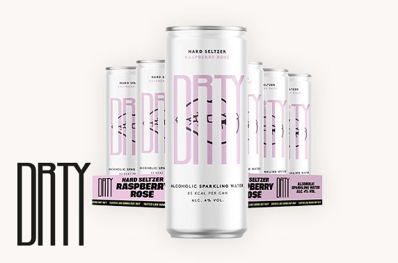 DRTY Drinks alcoholic sparkling water - £18 inc P&P