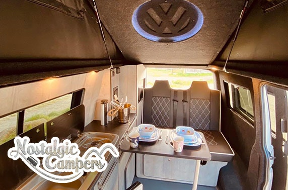 VW campervan hire - from £99