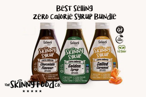Low & zero calorie sauces and syrup bundles - from £9