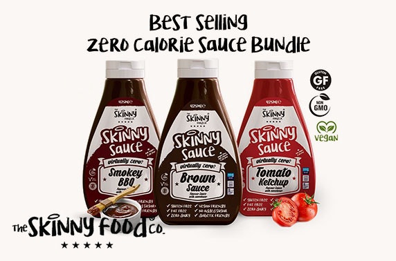Low & zero calorie sauces and syrup bundles - from £9