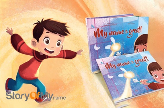 Personalised kids’ books – from £6 each