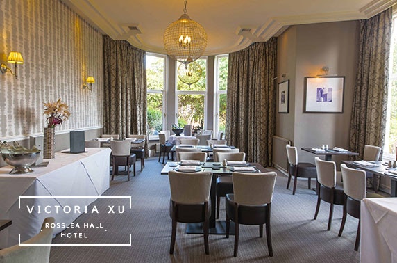 Stunning Rosslea Hall Hotel stay, near Loch Lomond