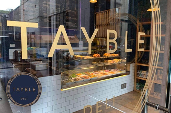 Tayble Deli lunchtime takeaway, City Centre