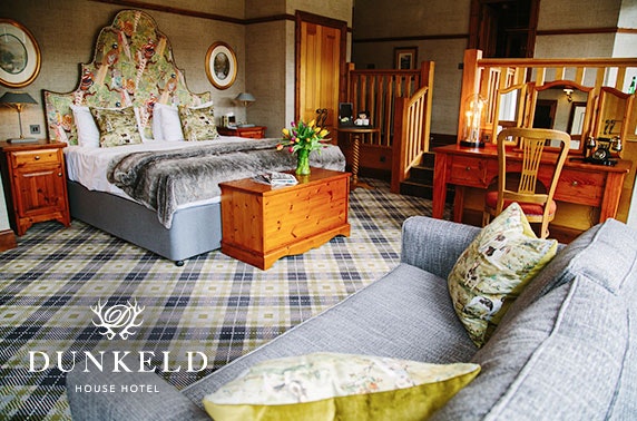 4* Dunkeld House Hotel suite stay, Perthshire