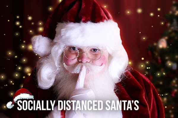 Socially Distanced Santa's