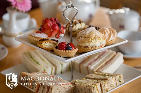Macdonald Drumossie Hotel afternoon tea