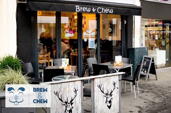 Brew & Chew cream tea - from £4pp