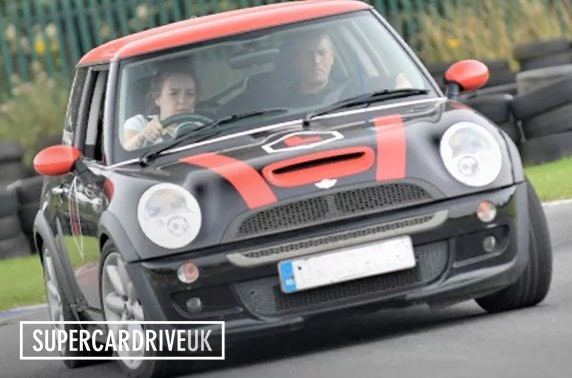 Junior Mini Cooper & supercar driving experience
