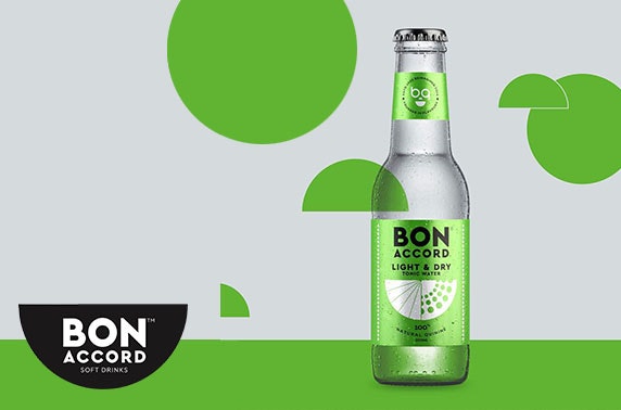 Multi-award winning Bon Accord Soft Drinks tonic or soda, inc P&P