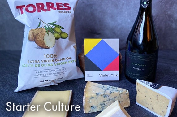 Starter Culture cheese & Prosecco hamper