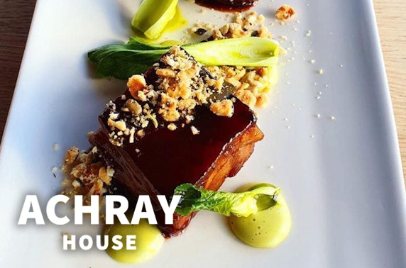 Achray House dining at-home