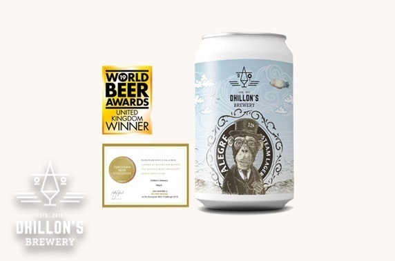 Award-winning Dhillon's Brewery beer hamper