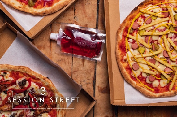 3 Session Street takeaway pizza & cocktails