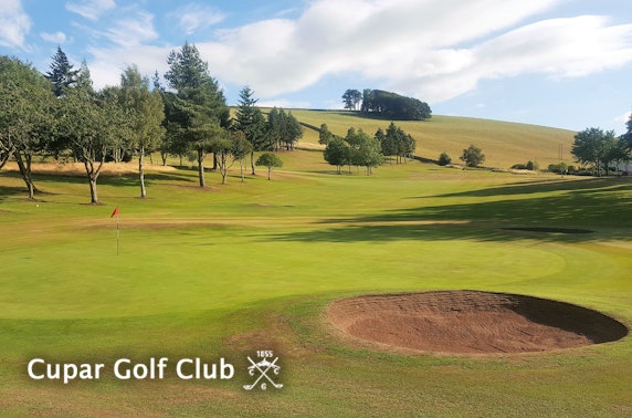 18 holes at Cupar Golf Club