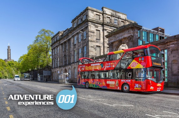 Edinburgh helicopter & bus tours
