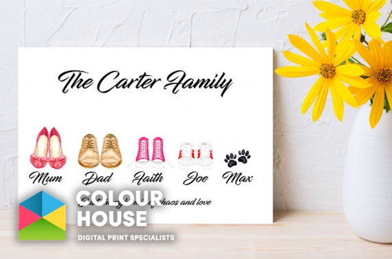 Personalised canvases, cushions & more - from £7