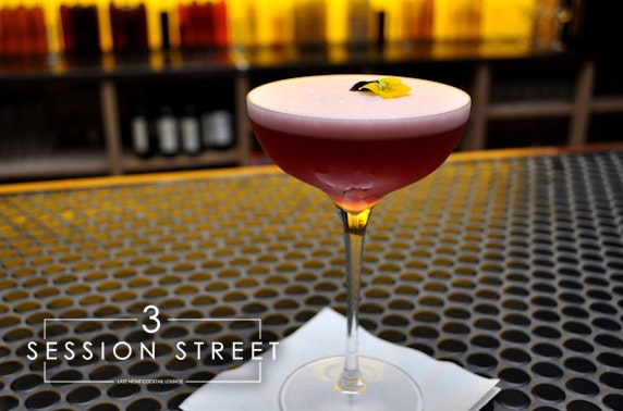 Cocktail masterclass at 3 Session Street