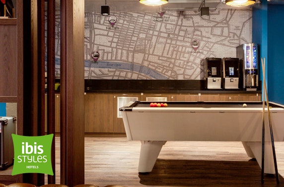 ibis Styles Glasgow stay, nr Central Station