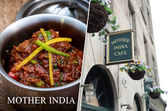 Mother India's Café lunch
