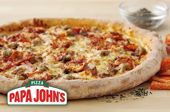 Papa John's pizza - from £5.99