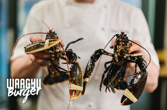 Lobster brioche kit by Waagyu Burger