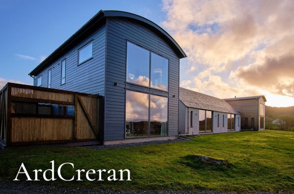 Self-catering hot tub stay, near Oban 