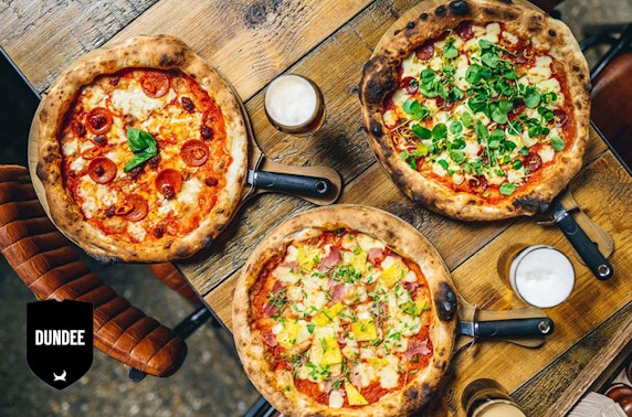 Pizzas & drinks at BrewDog Dundee