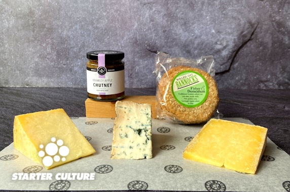 Scottish cheese hampers from Starter Culture