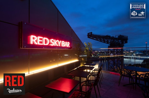 Radisson RED sky bar dining