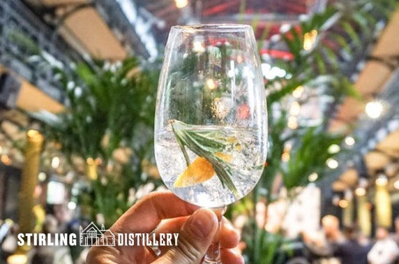 Stirling Distillery gin experience