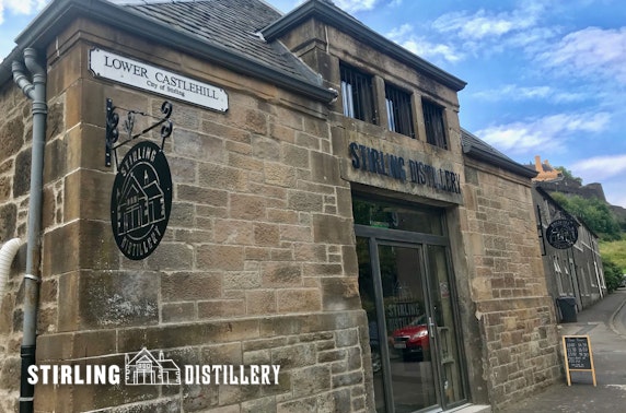 Whisky experience, Stirling Distillery