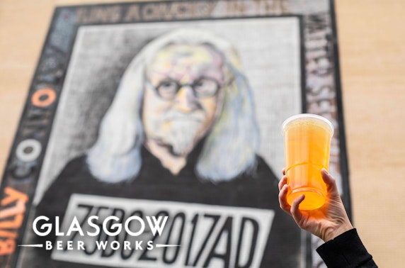 Glasgow Beer Works tasting flights