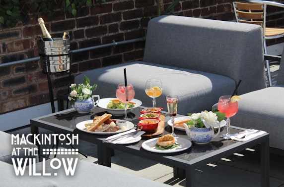 Rooftop sharing platter & drinks, Mackintosh at the Willow