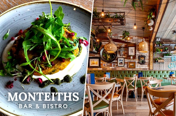 Monteiths Bar & Bistro dining and drinks