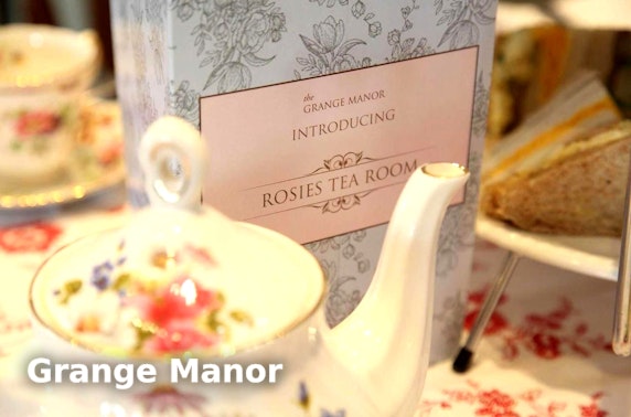 Grange Manor afternoon tea