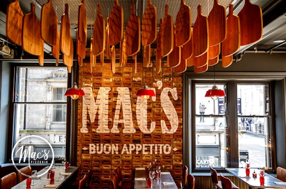 Mac's pizzas & Prosecco
