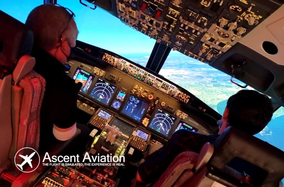 Flight simulator experience, Paisley