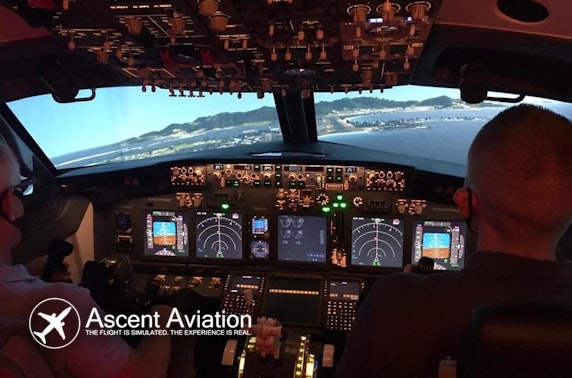 Flight simulator experience, Paisley