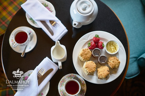 Cream tea at  Dalmahoy Hotel & Country Club