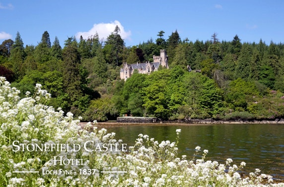 4* Stonefield Castle stay, Loch Fyne
