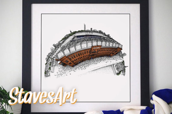 Hand drawn cityscapes, free delivery