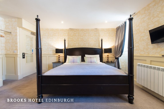 Brooks Hotel stay, Edinburgh West End