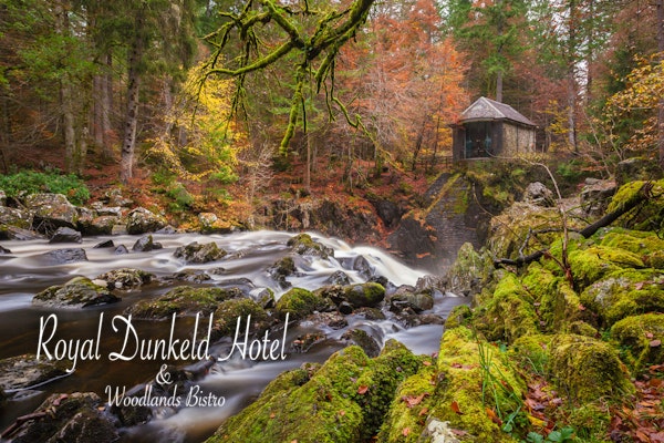 1 or 2 nights with fizz on arrival at the Royal Dunkeld Hotel; enjoy woodland walks, independent shopping and a visit to the majestic Cathedral