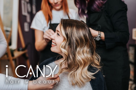 Cut & blow dry, i-Candy Hair & Beauty